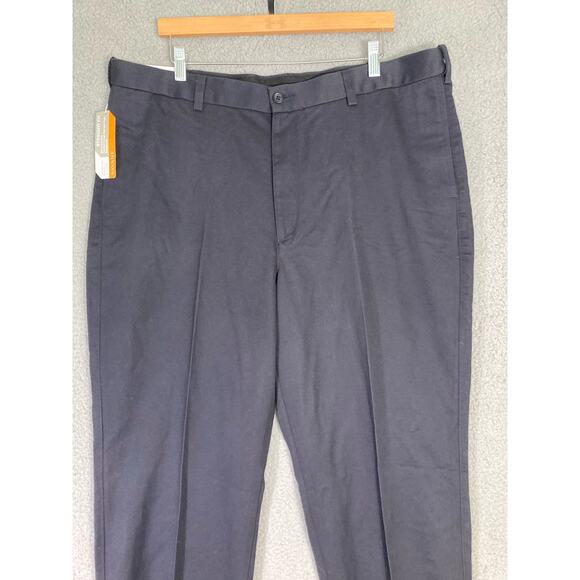 Savane Men's Chino Pants Size 40‎ Blue Straight Leg Wrinkle Free NEW NWT - Picture 10 of 12